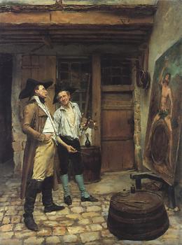 讓 路易 歐內斯特 梅索尼爾 The Sign Painter 讓 路易 歐內斯特 梅索尼爾 The Sign Painter
